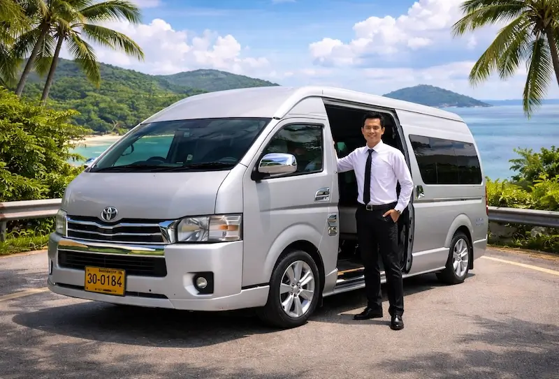 Rent a car with driver in Phuket