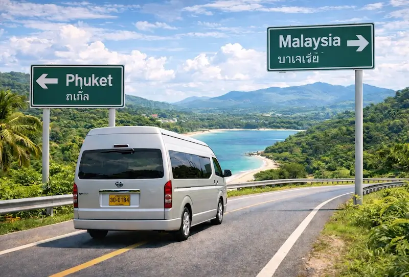 Border Run from Phuket to Malaysia (Satun) and Myanmar (Ranong)